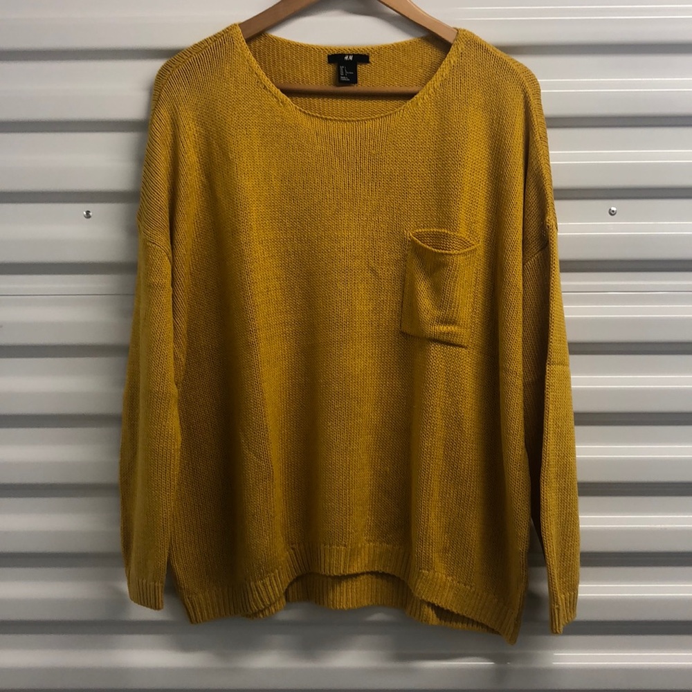 Mustard light sweater